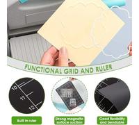 Katnetoly 3 Pezzi Cuscinetti Trasparenti per Fustellatura, Set Cuscinetti per Fustellatura, Spessori Magnetici e Set Cuscinetti per Fustellatura In Acrilico per Maggior Parte Macchine