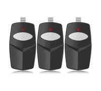 Katnetoly 3 Pezzi di Ricambio per Apriporta Garage e Cancello Lineare Multicode, Modelli 3089, 308911, MCS308911, con 10 Interruttori A Levetta, In Plastica Nera.