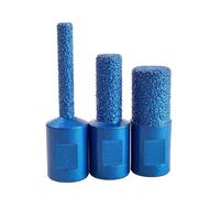 Katnetoly 3 Pezzi M10 Filettato Fresatura Saldata Inserto In Diamante Ad Alta Qualità Punta da Trapano per Piastrelle In Ceramica, Marmo e Vetro.