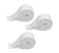 Katnetoly 3 Pezzi Nastro Sigillante per Doccia e Bagno In PVC Autoadesivo Impermeabile Adesivo Murale per Bagno e Cucina Nastro per Sigillare la Malta