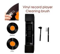 Katnetoly 3 Pezzi per La Pulizia dei Dischi in Vinile Kit per La Pulizia dei Dischi in Vinile per La Pulizia Kit per La Rimozione Polvere Set Spazzole per La Pulizia