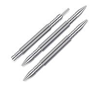 Katnetoly 3 Pezzi Set di Punteruoli per Chiodi un Doppia Testa e Perni un Cerniera, Strumento di Rimozione Perno un Cerniera per Porte un Molla 5000 PSI