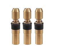 Katnetoly 3 Pezzi Testa un Pistone un Tre Stadi Testa nel Rame Ad Alta Pressione 6Mm Pompa Ad Alta Pressione 30Mpa Parti di Riparazione