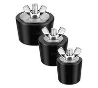 Katnetoly 3 Tappi per l'inverno della Piscina, 3 Dimensioni, 1 Pollice, 1,25 Pollici e 1,5 Pollici, Tappi di Espansione Invernale per Piscina con Vite