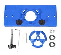 Katnetoly 35Mm Cerniera a Scomparsa Cerniera di Foratura Cerniera a Tazza di Foratura Guida Locator Apertura Fori Armadi per Porte Lavorazione del Legno Diy