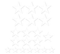 Katnetoly 3D Sticker, 20 Art Specchio Wall Sticker Superficie Adesivo Home Room DIY Art Decor ()