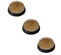 Katnetoly 3Pcs Flower Frogs Holder 2Inch Round Flower Disposizione Kenzan Giapponese Pin Frogs per Fiori Fissaggio e Decorazione