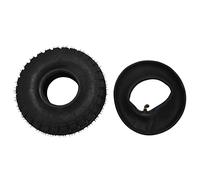 Katnetoly 4.10/3.50-4 410/350-4 ATV Quad Go Kart 47Cc 49Cun Grosso 4.10-4 Camera d'Aria Interna Adatta per Tutti I Modelli 3.50-4 Pneumatica Esterna Camera d'Aria Interna da 4 Pollici