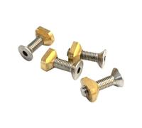 Katnetoly 4 A T in per Montaggio Aliscafo M6 per Il Surf su Tutte Le Piste 'Aliscafo All'Aperto Accessori per Il Surf Color