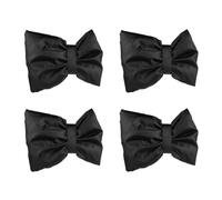 Katnetoly 4 Confezioni di Coprirubinetti In Poliestere Nero, Isolanti per Interni Ed Esterni, Antigelo per Esterni In Inverno.