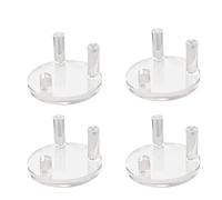 Katnetoly 4 Confezioni di Espositori per da 1,9 Pollici, Espositori Quadrati in Acrilico a Tre Pioli per Rocce, Lastra di Minerali,