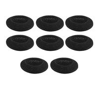 Katnetoly 4 Coppia Copri Pad Auricolari di Ricambio da 55 Mm per Cuffie Nere