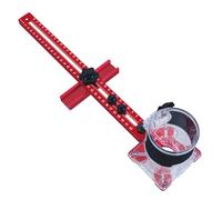 Katnetoly 4 In 1 Router Fresatura Scanalatura Staffa-Mobile Hardware Jig Router Circolare Taglio Jig Punzone-Router Fresatura Scanalatura Staffa