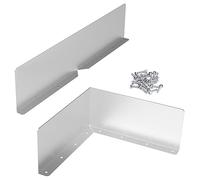 Katnetoly 4 Pacco di Para Spruzzi per Grondaie per il Tetto Della Casa Deflettore 'Angolo del Tetto Deviatore Della