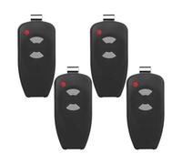 Katnetoly 4 Pezzi 2 Pulsanti Apriporta Garage Remoto 315 MHz Apriporta Garage Compatibile M3-2312, M4500E M4700E Dc3700