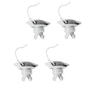 Katnetoly 4 Pezzi 8 Fori Coperchio Valvola Aria Valvole per Gommoni Spina Accessori per Barche