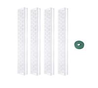 Katnetoly 4 Pezzi da 17 Pollici di Muschio di Plastica per Piante Monstera, Progettato Specificamente per Piante Rampicanti, Supporto per Piante Impilabile