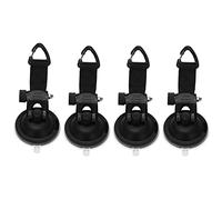 Katnetoly 4 Pezzi di Ancoraggio un Ventosa Che Fissano il Gancio Legare Verso il Basso, Telone da Come Laterale per Auto, Tende da Piscina per Teloni Che Fissano il Gancio