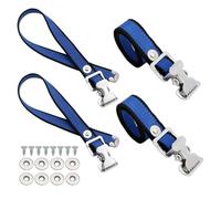 Katnetoly 4 Pezzi di Cinghie per Trampoli per Cartongesso, Kit di Cinghie Regolabili per Piedi per Cartongesso, Parte di Ricambio per Trampoli