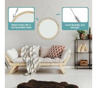 Katnetoly 4 Pezzi Kit di Cavi Regolabili per Appendere Quadri, Filo In Acciaio Inossidabile da 3,3 Piedi 6,6 Piedi per Appendere Specchi, Cornici, Cartelli