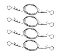 Katnetoly 4 Pezzi Kit di Cavi Regolabili per Appendere Quadri, Filo In Acciaio Inossidabile da 3,3 Piedi per Appendere Specchi, Cornici, Opere D'Arte, Insegne