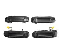 Katnetoly 4 Pezzi Maniglia Anteriore Porta Posteriore Esterna Nera per Montero V31 V32 V33 V43 V46 V47