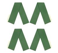 Katnetoly 4 Sacchetti di Sabbia Lunghi in Tela da 3,93 Piedi X 7,5 Pollici - Sacchi di Sabbia in Tela Ispessita per Protezione Contro Le Inondazioni con Fascia per Porte e Finestre