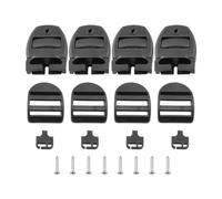 Katnetoly 4 Set di Clip per La Copertura della Vasca Idromassaggio della Spa, Kit di Sostituzione della Serratura, Chiusura con Chiave e, per Cinghie di Copertura