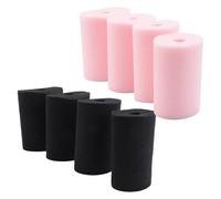 Katnetoly 4 Taglie 8 Pezzi Inserti per Bicchieri nel Schiuma per Turner per Bicchieri da 1/2 Pollice Inserti per Bicchieri per Tubi nel PVC per 10 Oz un 40 Oz Tutti I Bicchieri