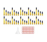 Katnetoly 40 Flaconi Piccoli Flaconi Cosmetici Atomizzatore Flaconi di Profumo Nebulizzatore Contenitore Flacone In Vetro per Viaggi Facile da Usare