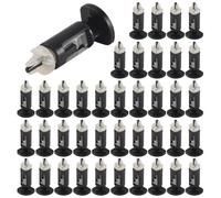 Katnetoly 40 Pezzi di Fissaggio Perno di Montaggio per Ventola di Raffreddamento del Dissipatore di della CPU Socket LGA 775