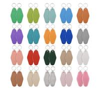 Katnetoly 40 Pezzi Hotel Vuoti con, in Plastica con Rombo per Motel in 20 Colori, A Sublimazione Durevoli