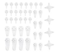 Katnetoly 40PZ per Chiodi Invisibili Ganci da Parete Ganci per Foto Gancio per Foto Tracce Gancio per Cornice per Pittura Multifunzione