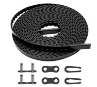 Katnetoly 41A3589-3 41A3589-12 Cinghia di Trasmissione per Porta da Garage Alta 7 Piedi, Gruppo Cinghia da 233 Pollici per Parti di Ricambio per Apriporta da Garage 1 PZ