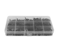 Katnetoly 460PZ M3 M5 Acciaio legato Svasato a testa piatta a esagono incassato Kit di assortimento preciso Bulloni metrici precisi