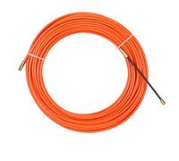 Katnetoly 4Mm 20 Metri Guida Arancione Dispositivo Nylon Cavi Elettrici un Tirante Duct Snake Rodder Fish Tape Wire