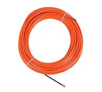 Katnetoly 4Mm 30 Metri Guida Arancione Dispositivo Nylon Cavi Elettrici un Tirante Condotto un Serpente Rodder un Nastro Per Pesci