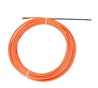 Katnetoly 4Mm Dispositivo Di Guida un 10 Metri Di Colore Arancione Elettrico nel Nylon Cavi un Tirante un Serpentina
