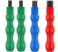 Katnetoly 4pc HSS Striscia In Neon Strumento di Taglio Portatile Strumento di Taglio Della Mano per Taglieri di Luce Neon per Lampada al Neon