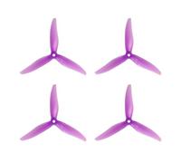 Katnetoly 4PCS 51377 da 5 Pollici A 3 Pale CW+CCW per Drone RC FPV Racing Compatibile con Motori 2207 B