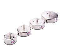 Katnetoly 4Pcs 60/80/100/120 Mm Hole Saw Tile Set Punta da Trapano per Piastrelle in Vetro Ceramica da Taglio Marmo per Marmo