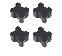 Katnetoly 4PCS Booster In Gomma Pesante per Molle A Spirale da 1" A 1.5" Sollevamento Universale Blocchi di Sollevamento In Gomma Accessori per Auto Spessori per Molle Professionali Accessori per Auto