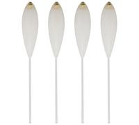 Katnetoly 4Pcs Casting SPIROLINO FORELLE POSEB Slow Sinking Suspending Intermediate Fly Fishing Float 20G