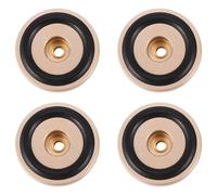 Katnetoly 4PCS Piedini Isolanti per Giradischi Punte per Diffusori nel Alluminio Piedini per Piedini con Piedini per Amplificatore Audio Audio
