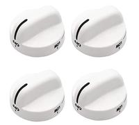 Katnetoly 4X WP8273104 Sostituzione Manopola di Controllo Compatibile con Fornello/Gamma 8273104 PS393679 8273112 WP8273104VP 8273284