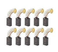 Katnetoly 5 Coppie di Spazzole nel del Motore 13 Mm X 8 Mm X 5 Mm Parti di Ricambio per Utensili Elettrici Universali per Smerigliatrice Angolare Levigatrice Orbitale