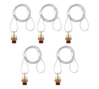 Katnetoly 5 Pezzi Connettore Valvola di Scarico Serbatoio Aria con da 60 Pollici, Valvola di Scarico Compressore Aria per Autocarri B