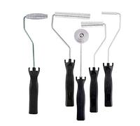 Katnetoly 5 Pezzi in Fibra di Vetro Laminazione Alluminio Pagaia Strisce Stampo Rullo Verticale Kit GRP per Vasca da Bagno Barca Riparazione