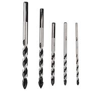 Katnetoly 5 Pezzi Multi-Materiale in Carburo di Tungsteno Set di Punte per Ceramica in Gres Porcellanato, Cemento, Vetro, Plastica e Legno (3mm 4mm 5mm 6mm 8Mm)