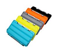 Katnetoly 5 Pezzi Scatola per Esche da Pesca per Calamari per Esche Artificiali Esche Rigide Scatola per Attrezzatura da Pesca Contenitore Organizer in Plastica